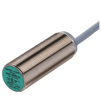 Pepperl&plus;Fuchs Inductive Proximity Metal Barrel Sensor; 18mm; Embeddable; 10-30VDC; NO; PNP; 2m Potted Cable; ATEX Zone 2; Zone 22